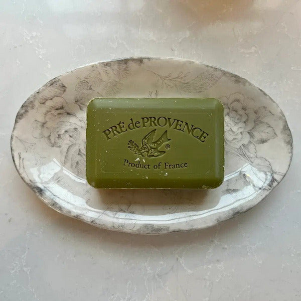 ARTE ITALICA: Giulietta Small Oval Dish Gray/White