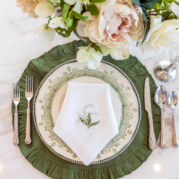 ARTE ITALICA: Burano Green Dinner Plate