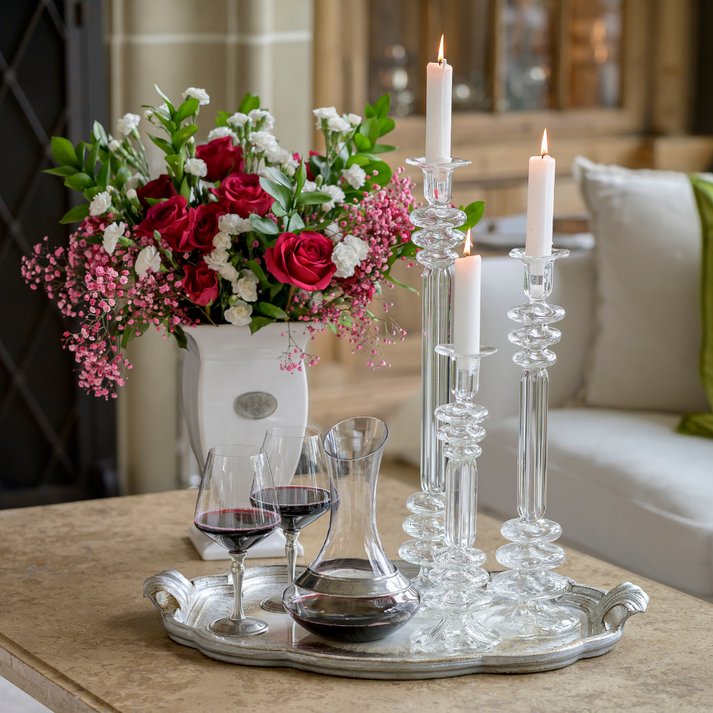 ARTE ITALICA: Tuscan Damasco Vase