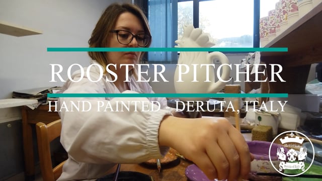 RICCO DERUTA: Rooster of Fortune multi use pitcher
