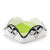 DERUTA VARIO NERO: Square Napkins Holder (For Luncheon Size napkins 6.5"x6.5") - Artistica.com