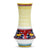 DERUTA VARIO: Luxury Shaped Vase with 'Ricamo' off white top decor (Large) - Artistica.com