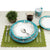 DERUTA COLORI: Dinner Plate - AQUA/TEAL - Artistica.com