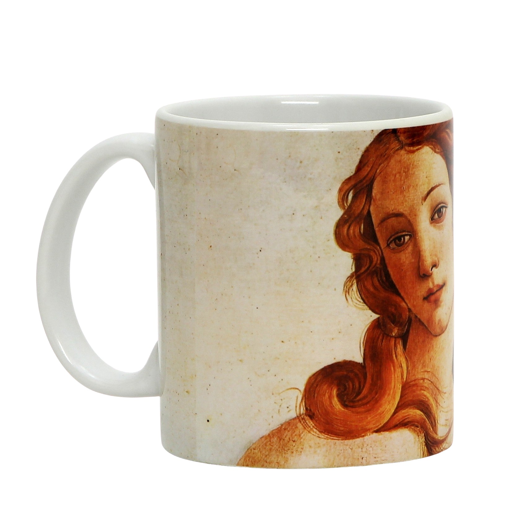 SUBLIMART: Affresco Mug - La Venere di Botticelli (Botticelli's Venus) [Detail] - Artistica.com