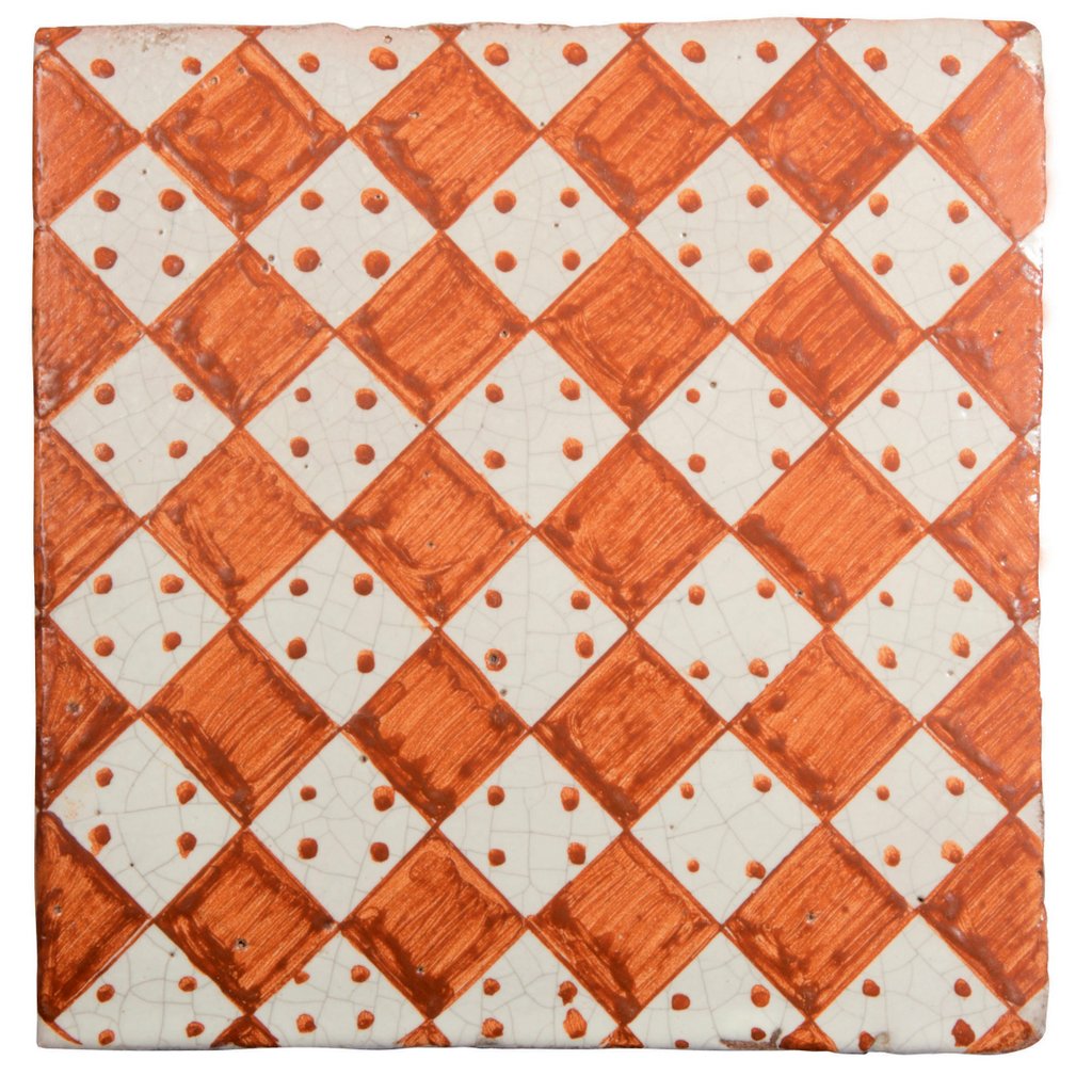 ANTICA DERUTA: Hand Painted Ceramic Authentic Deruta Tile - Artistica.com