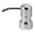 PERUGINO: Liquid Soap/Lotion Dispenser with Chrome Pump (Medium 20 OZ) - Artistica.com