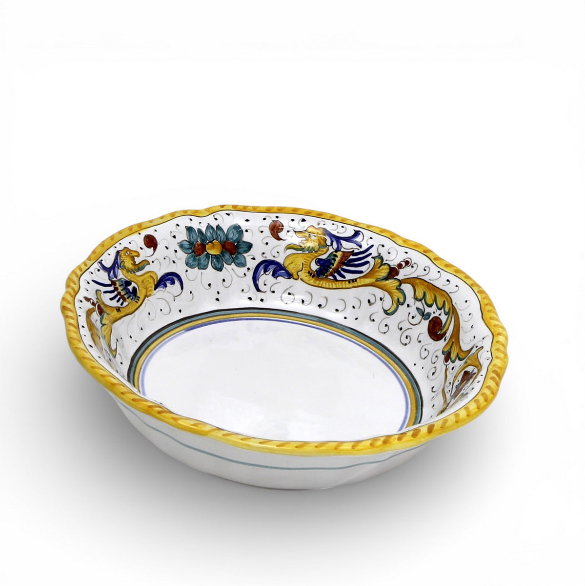 RAFFAELLESCO CLASSICO: Pasta/Soup Scalloped Deep Bowl