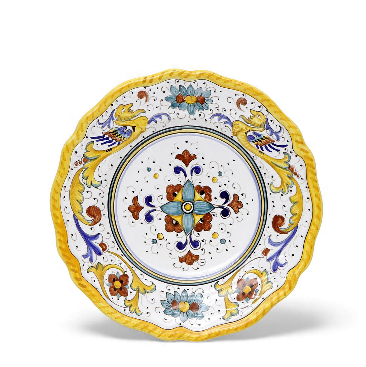 RAFFAELLESCO CLASSICO: Salad plate fluted rims (FULL DECOR) [R]