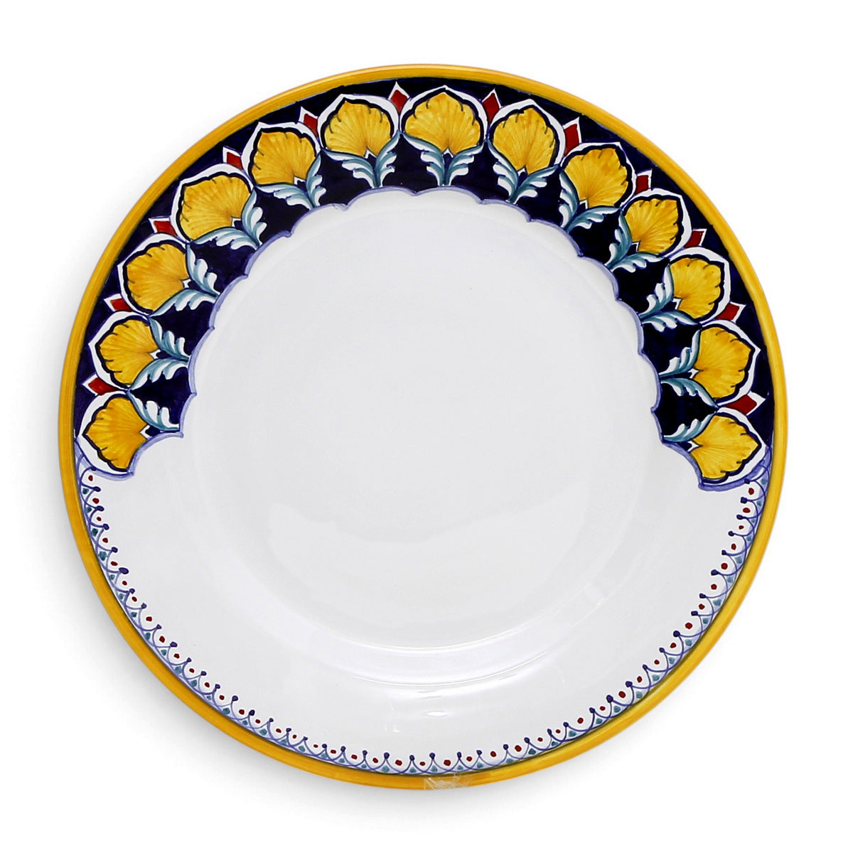 DERUTA PEACOCK: 3-Pcs Place Setting - Design VARIO DOPPIA FILA