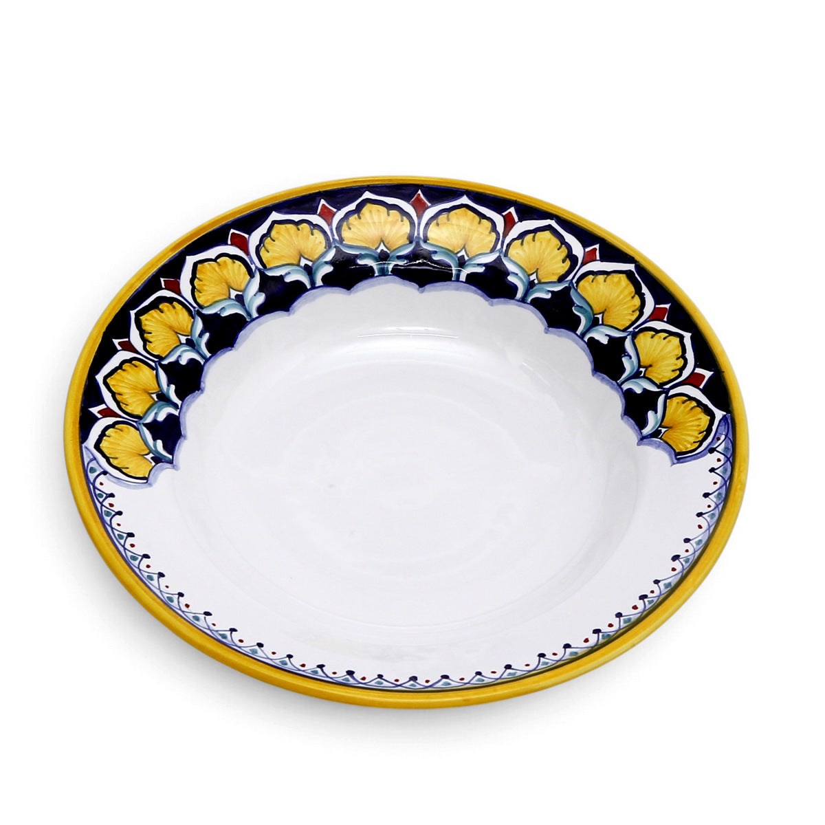 DERUTA PEACOCK: 3-Pcs Place Setting - Design VARIO DOPPIA FILA