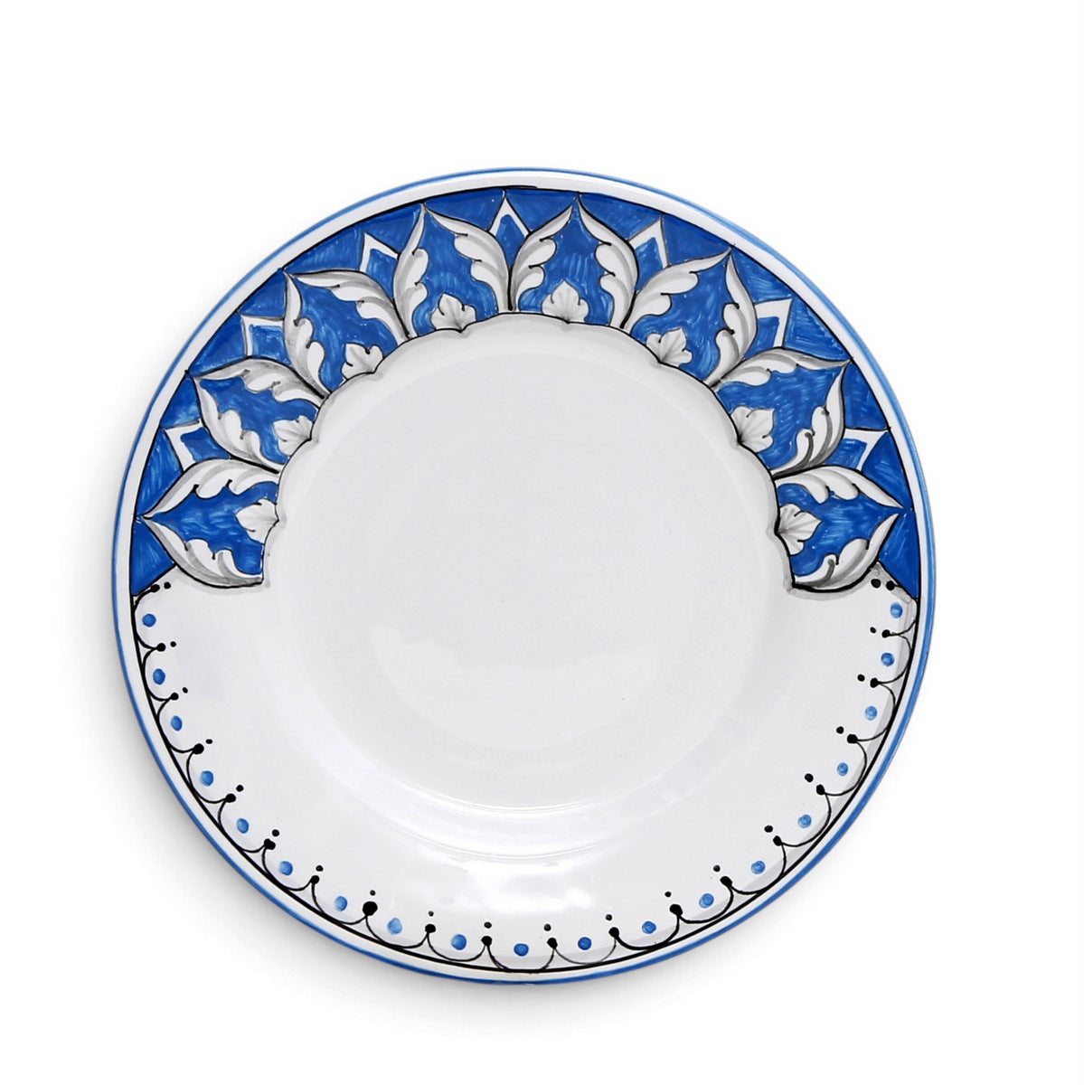DERUTA PEACOCK: 3-Pcs Place Setting - Design VARIO CELESTE