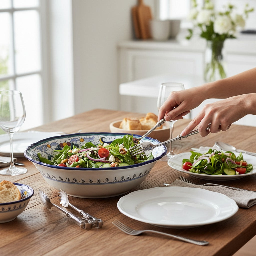 VECCHIA DERUTA: Serving Salad/Pasta Bowl