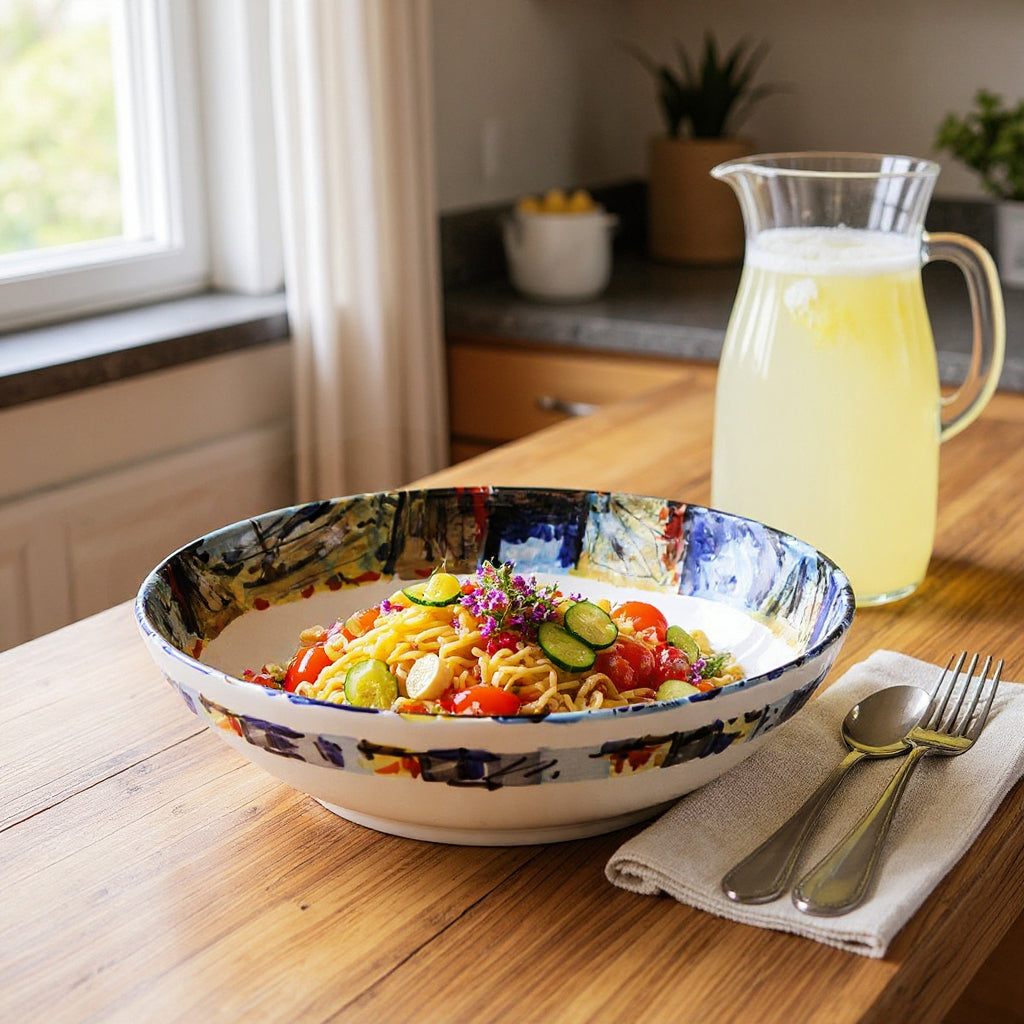 MODERNA: Serving Pasta/Salad Bowl - Crisalide Design by L. Centinaro