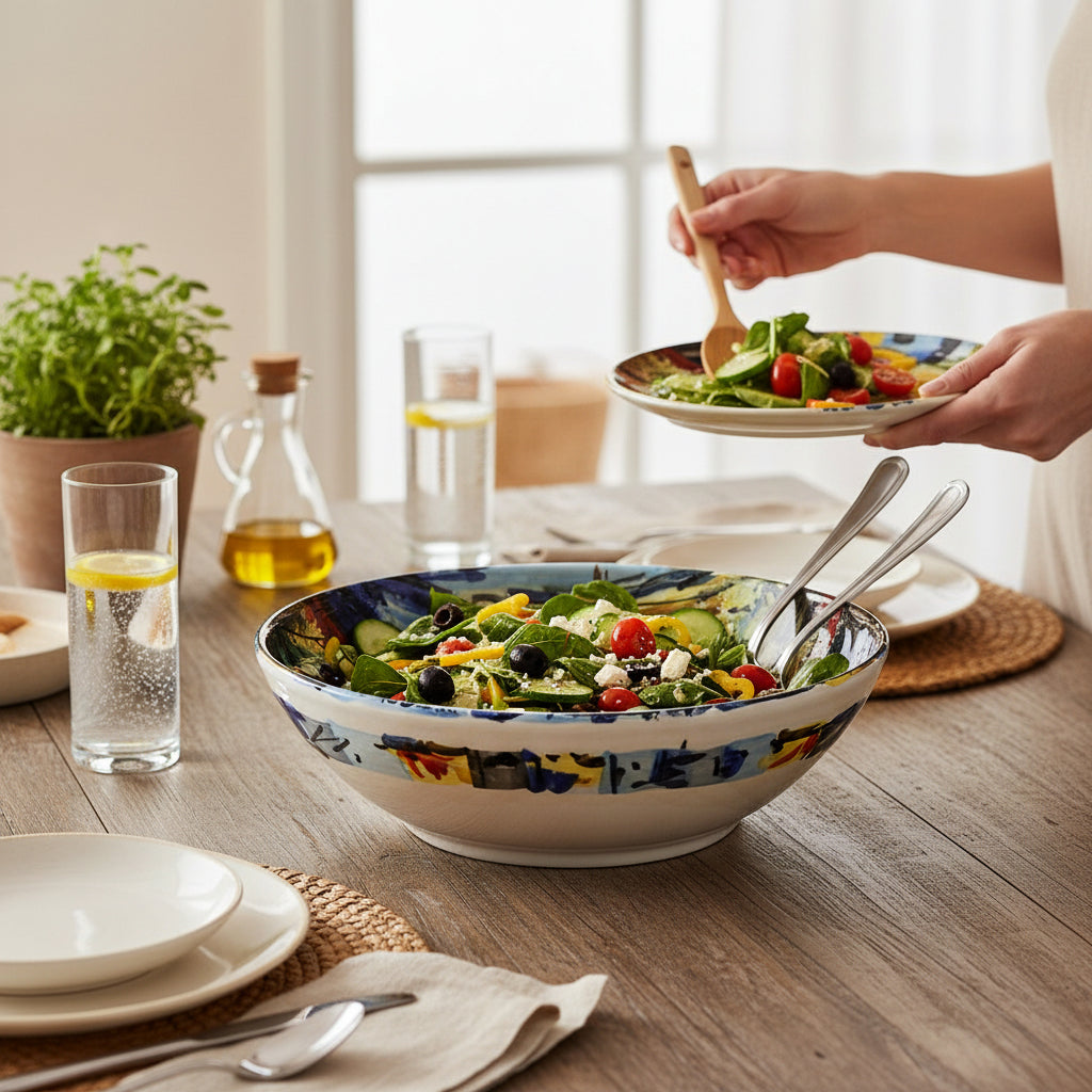 MODERNA: Serving Pasta/Salad Bowl - Crisalide Design by L. Centinaro