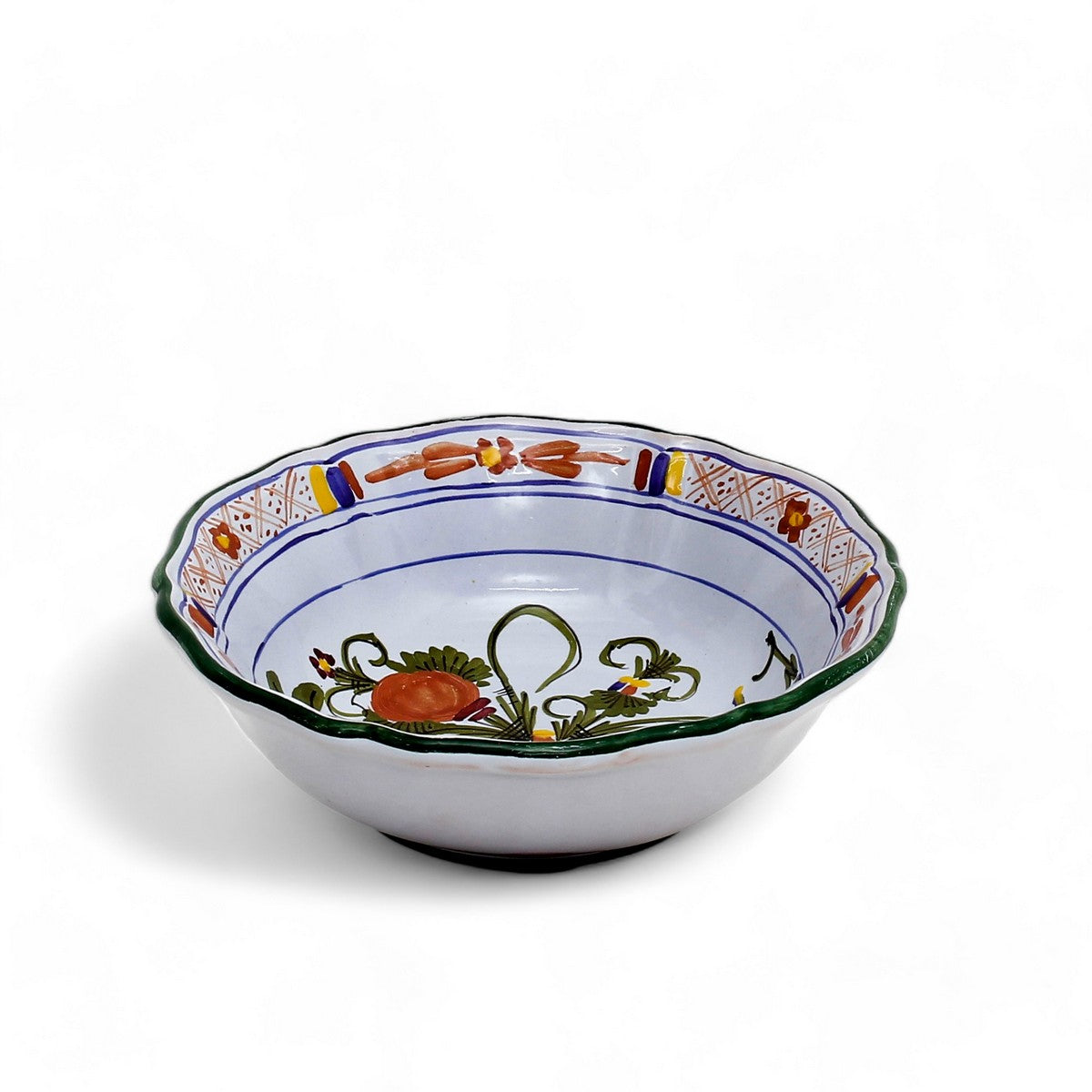GIFT BOX: With FAENZA-CARNATION Cereal/Salad Bowl (Set of 2 Pcs)