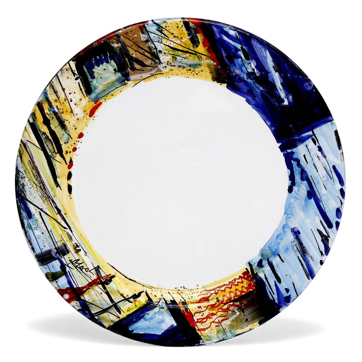 MODERNA: Three Pieces Serving Set (Pasta/Salad Bowl+Oval Platter+Charger)
