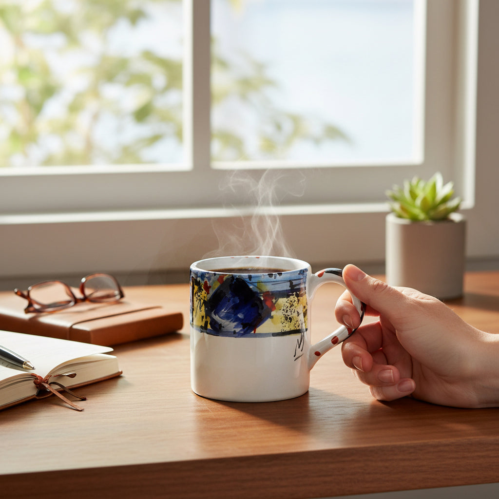 MODERNA: Mug (10 Oz) - Crisalide Design by L. Centinaro