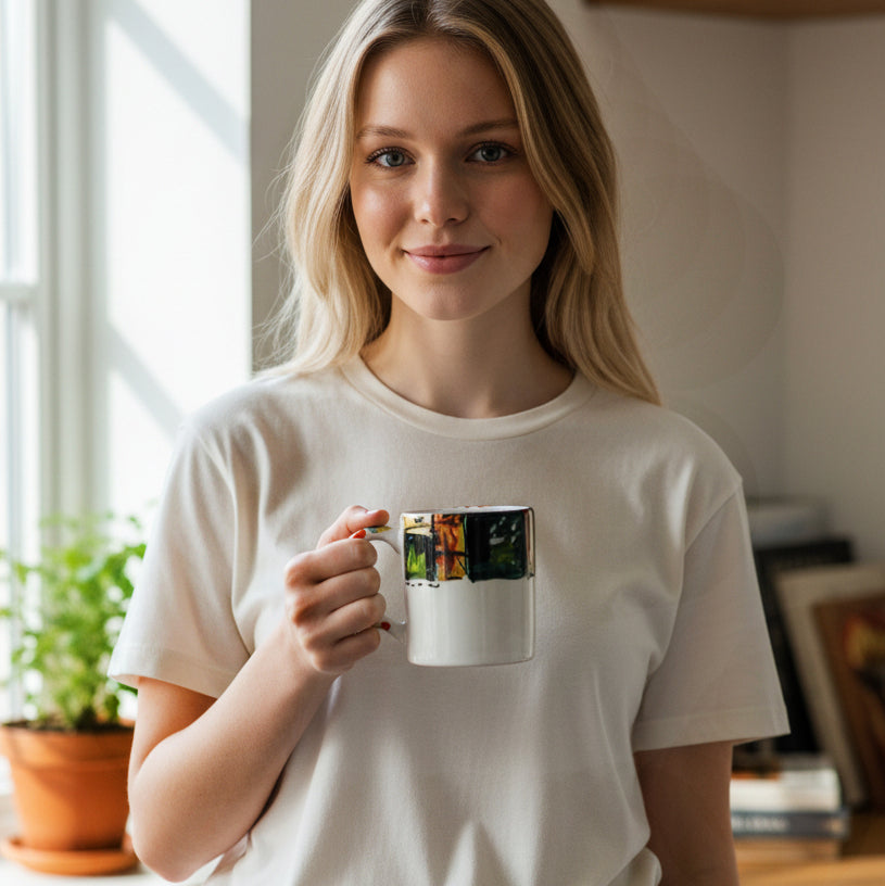 MODERNA: Mug (10 Oz) - Crisalide Design by L. Centinaro