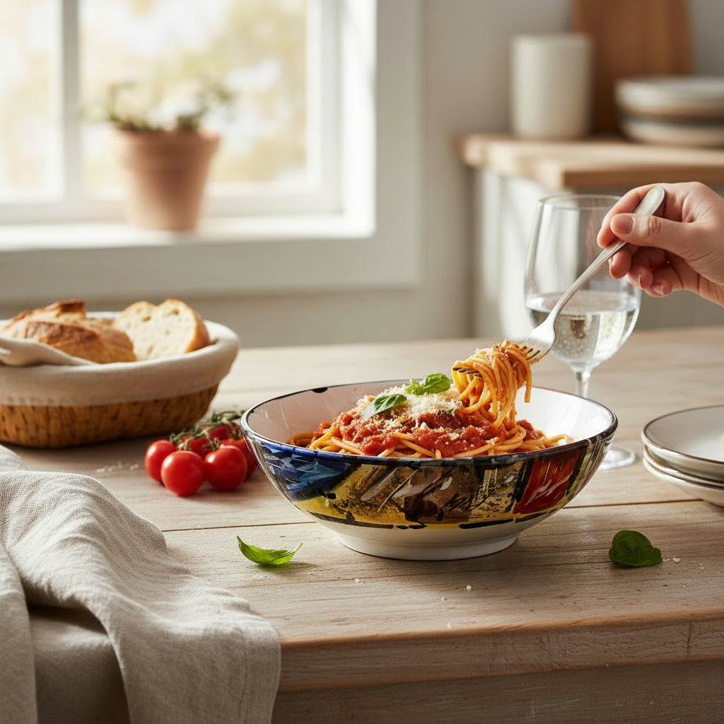 MODERNA: Pasta/Soup/Salad Coupe Bowl - Crisalide Design by L. Centinaro