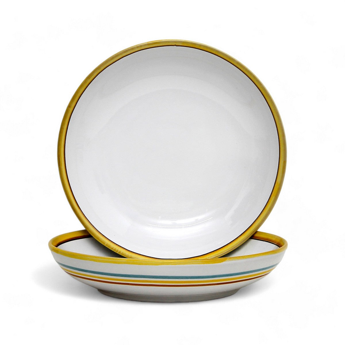 DERUTA RAFFAELLESCO SIMPLE : Risotto/Pasta/Cioppino round shallow coupe bowl