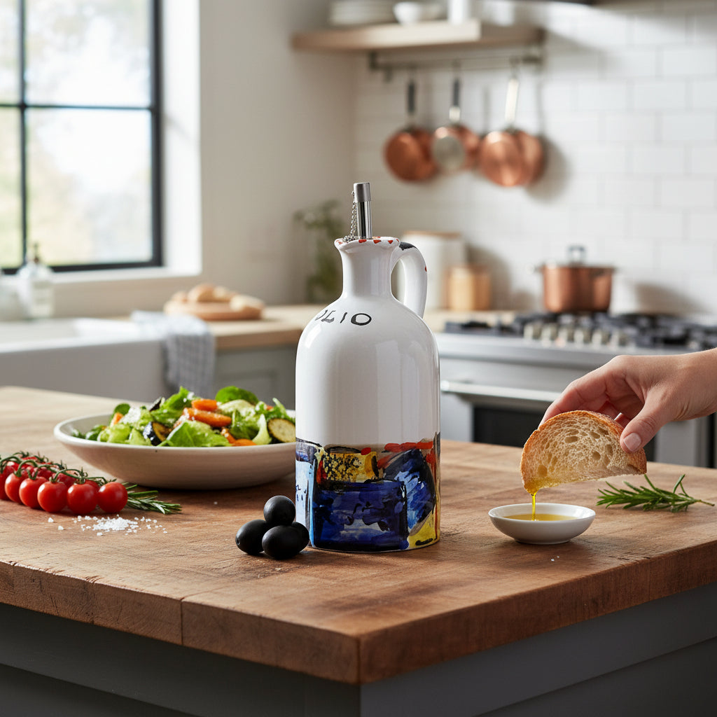 MODERNA: Olive Oil Dispenser Bottle - Crisalide Design by L. Centinaro