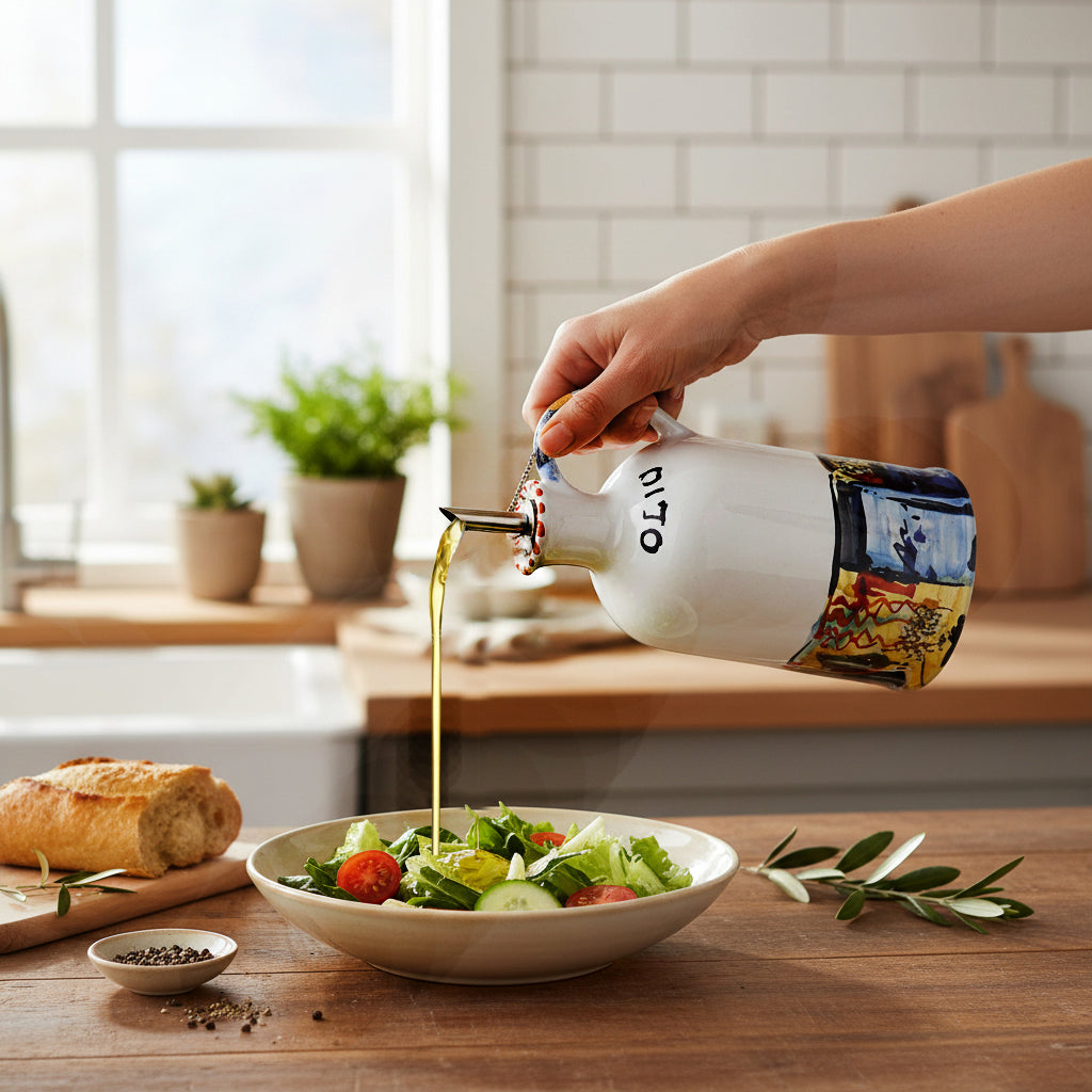 MODERNA: Olive Oil Dispenser Bottle - Crisalide Design by L. Centinaro