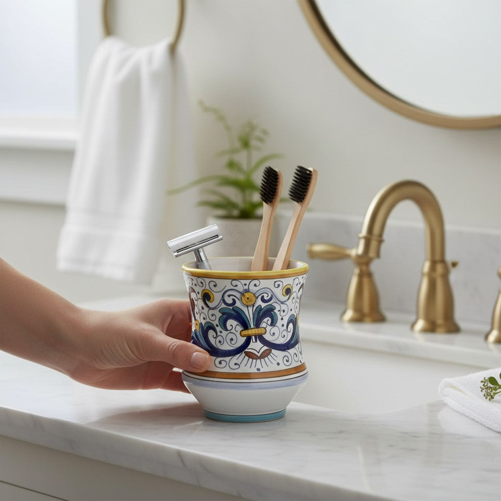 RICCO DERUTA DELUXE: Precious Concave Tumbler (Pen/Pencils/Makeup Brushes etc...)