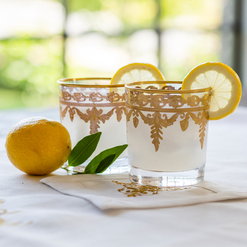 ARTE ITALICA: Vetro Gold DOF Glass - Artistica.com