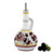 GIFT BOX: With authentic Deruta hand painted ceramic - Olive Oil Dispenser Red Rooster Design