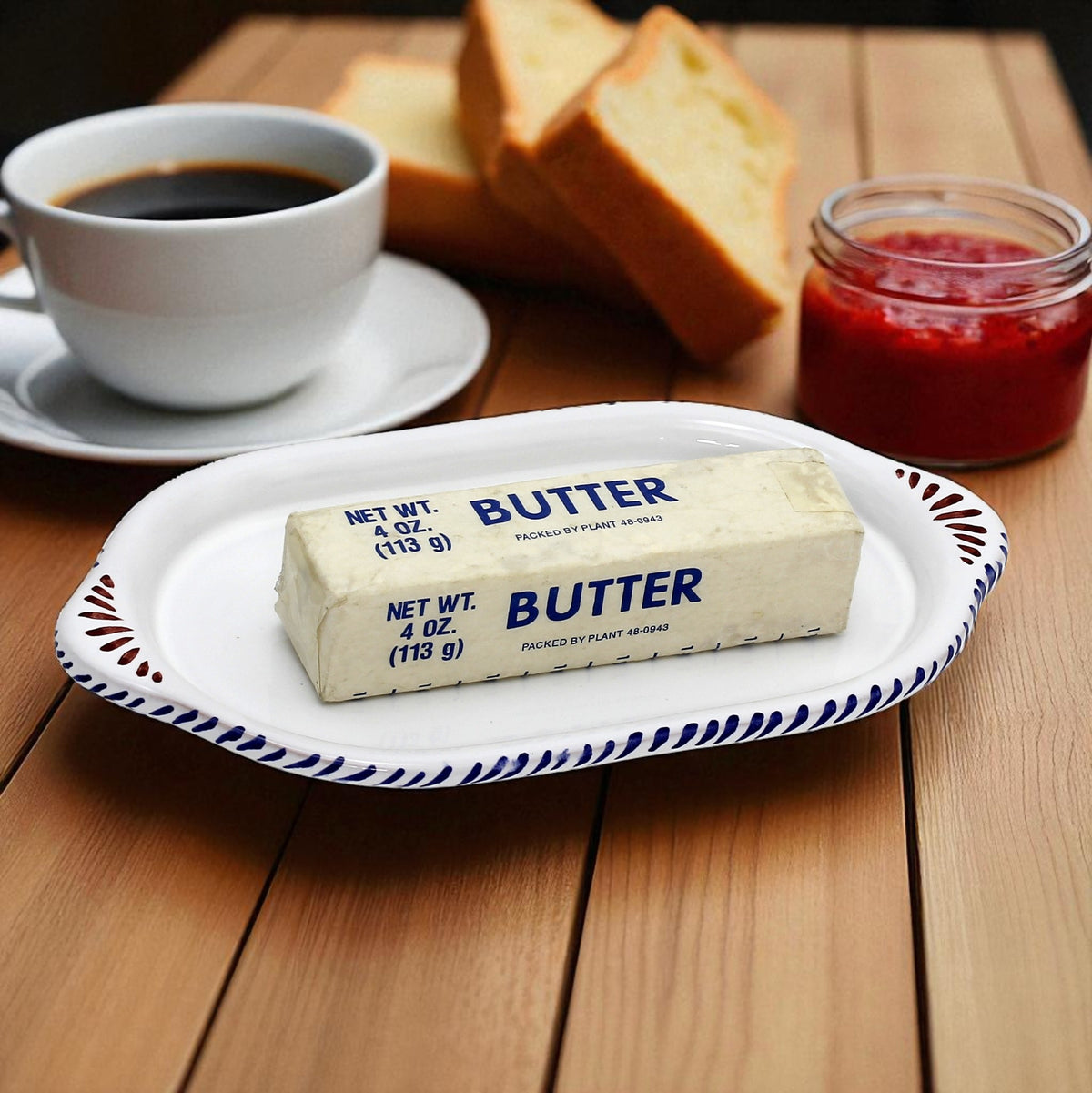 ORVIETO BLUE ROOSTER: Oval/Oblong Small Tray