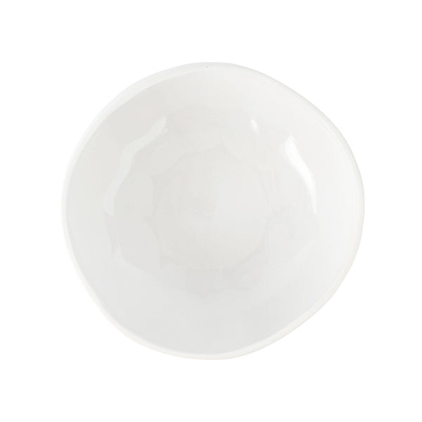 VIETRI: Aria White Organic Large Serving Bowl
