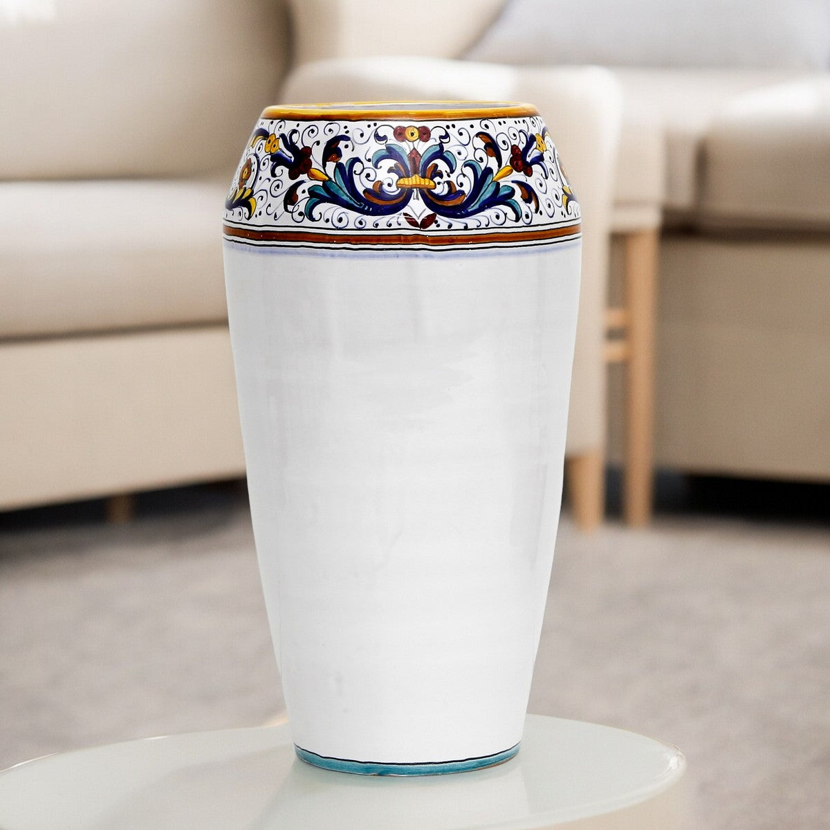 DERUTA BELLA: Large Vase - RICCO DERUTA DELUXE Design