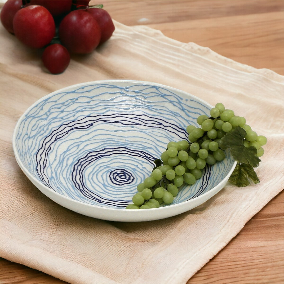 MARE BLU: Large Round Centerpiece - Artistica.com