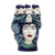 MICALE DI ARCIREALE: Deluxe Moorish Sicilian Head Vase - Woman Two Blue Tones Accents