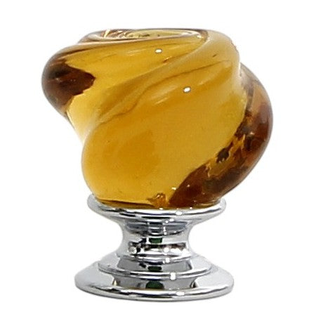 JEWERLY BOX: Authentic Deruta Keepsake Square Box with Murano Knob - RICCO DERUTA design