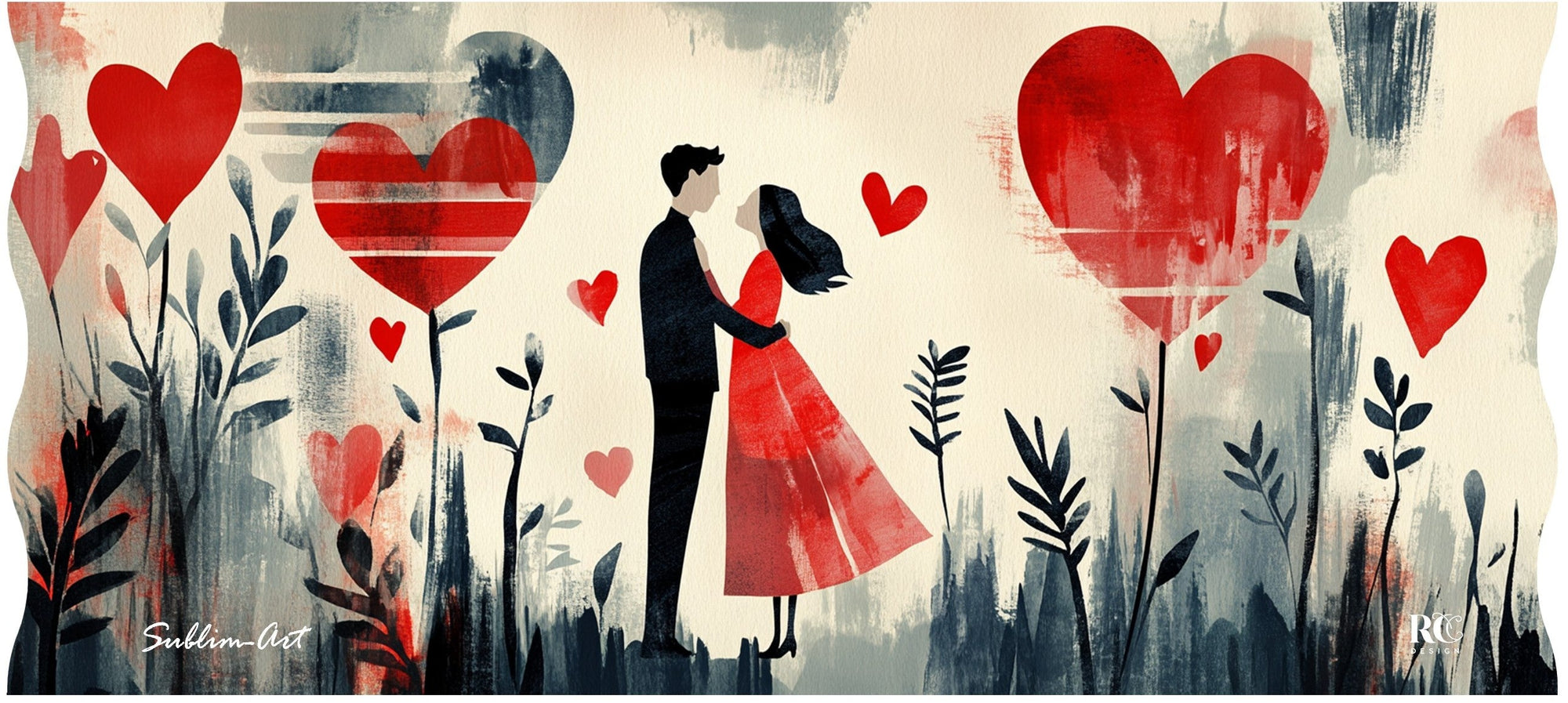 SUBLIMART: Love.ly - Soy Wax Candle 'The LOVE.ly Garden'