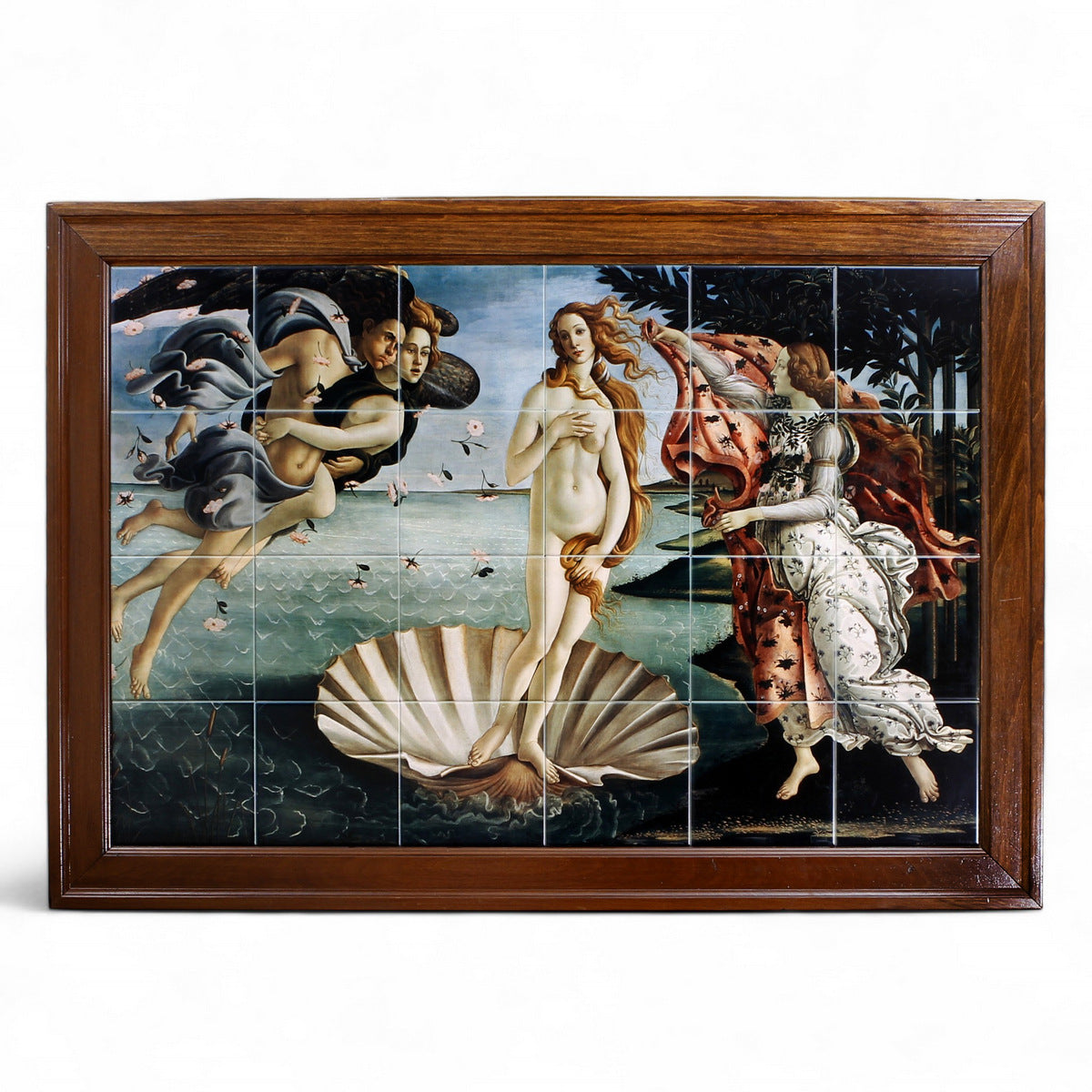 SUBLIMART: Extra Large Picture Frame Reproduction of "The Birth of Venus" by Sandro Botticelli (Year 1486)