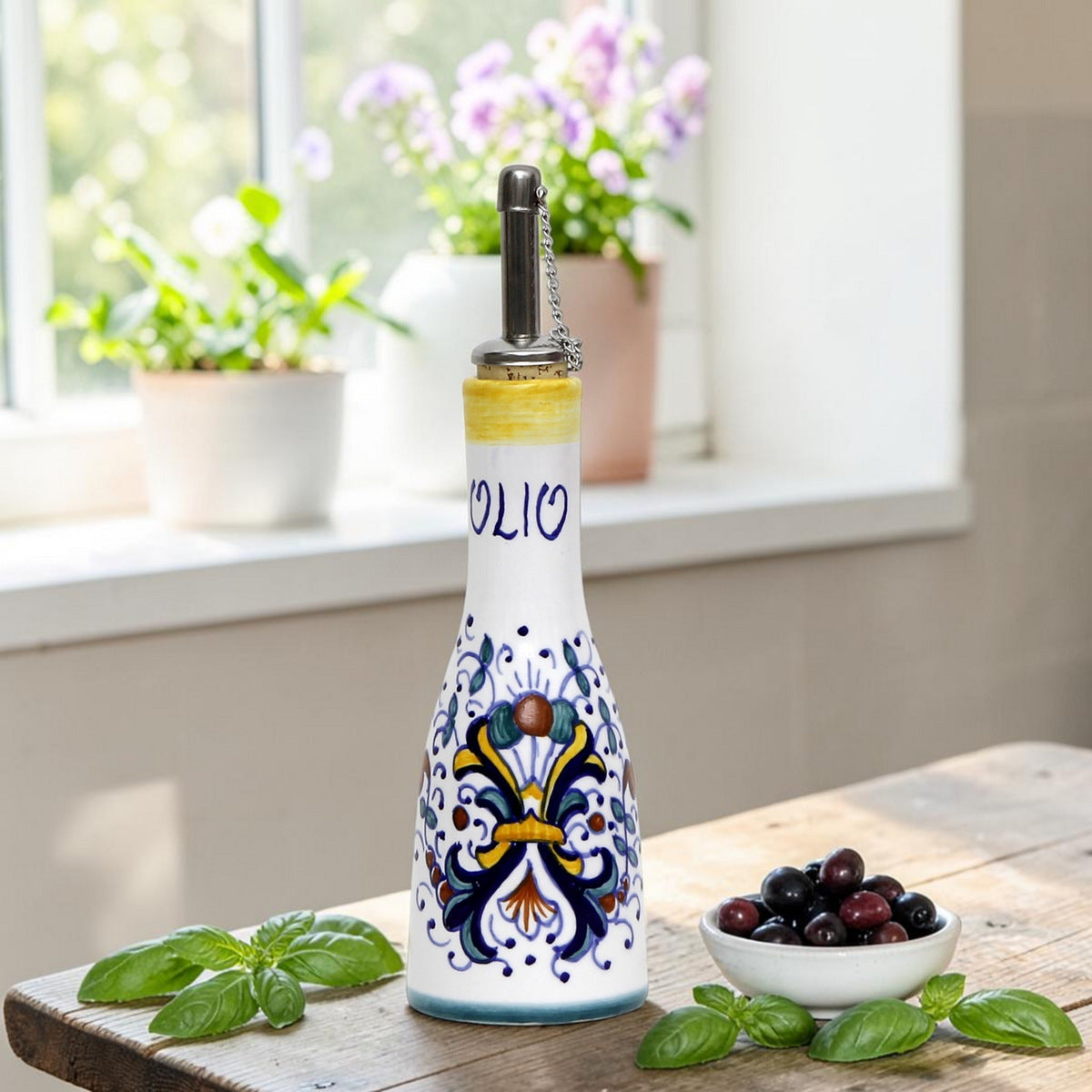 RICCO DERUTA: Olive Oil dispenser bottle (Small 10 Oz.)