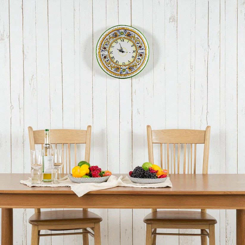 RAFFAELLESCO DELUXE: Large Round Wall Clock