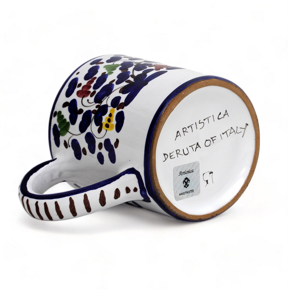 ARABESCO BLUE DERUTA: Mug (10 Oz.)