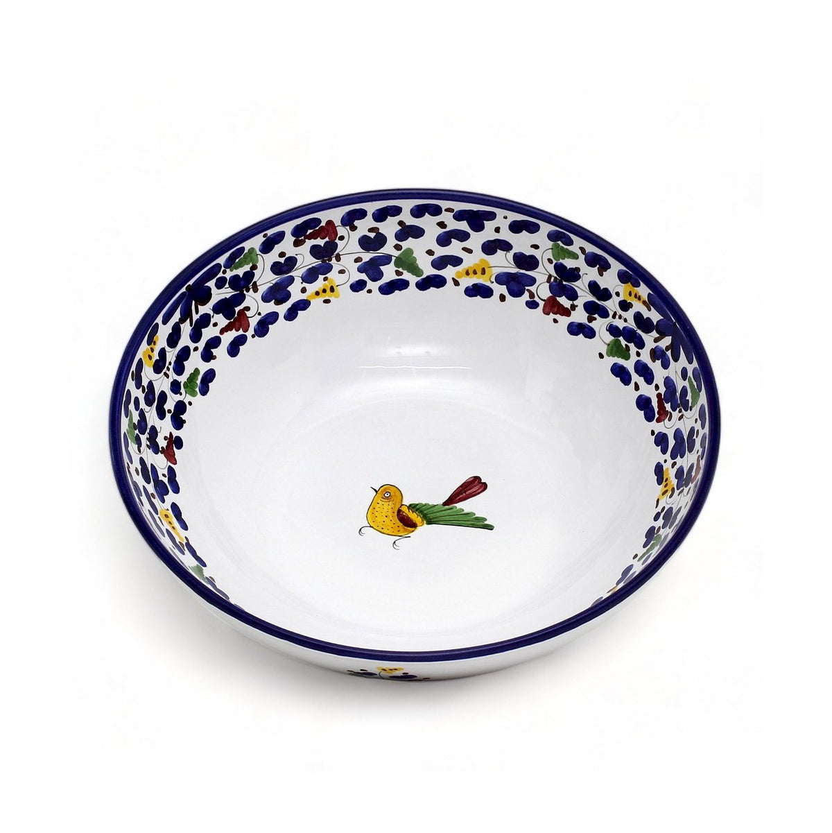 GIFT BOX: With ARABESCO BLUE DERUTA Coupe Salad/Pasta Bowl (Set of 2 Pcs)