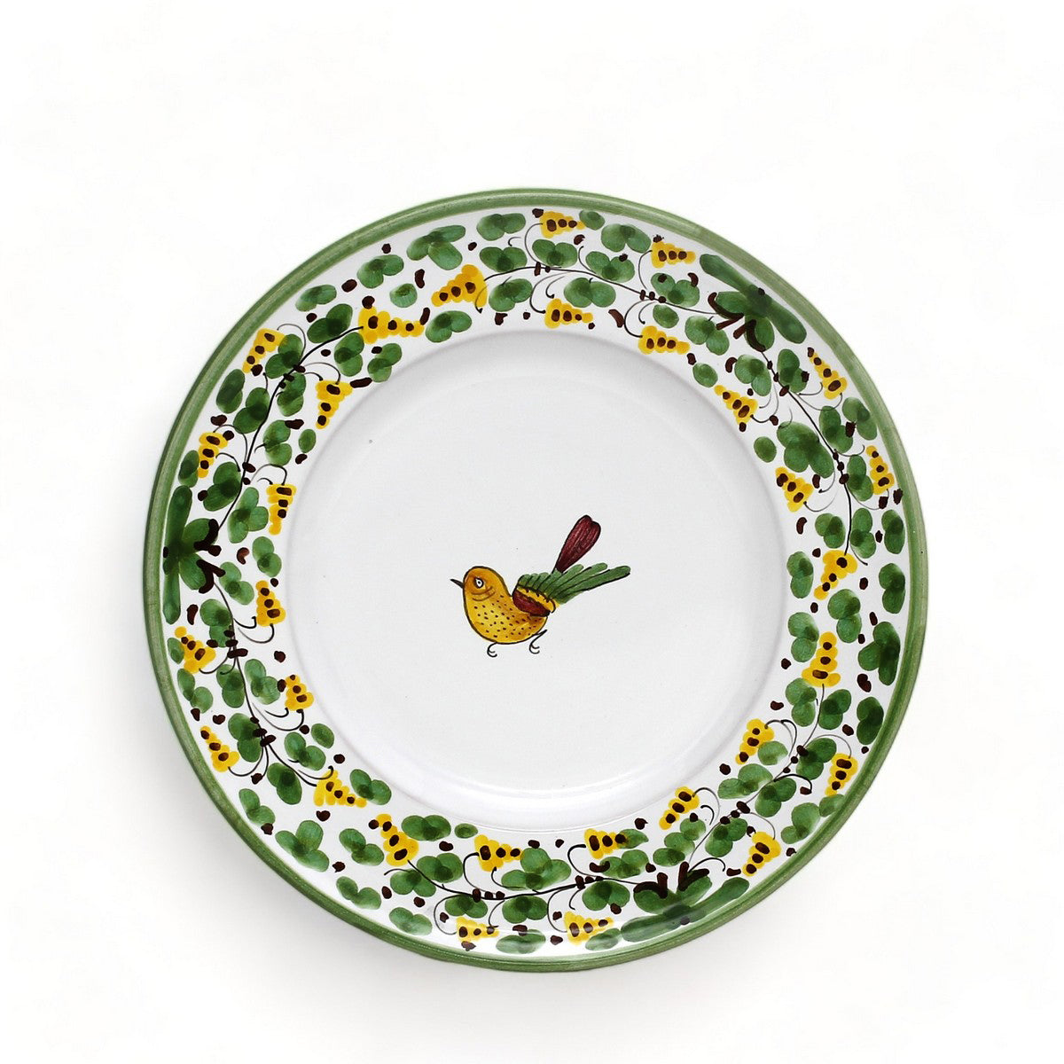 GIFT BOX: With ARABESCO VERDE DERUTA Salad/Dessert Plates (Set of 4 Pcs)