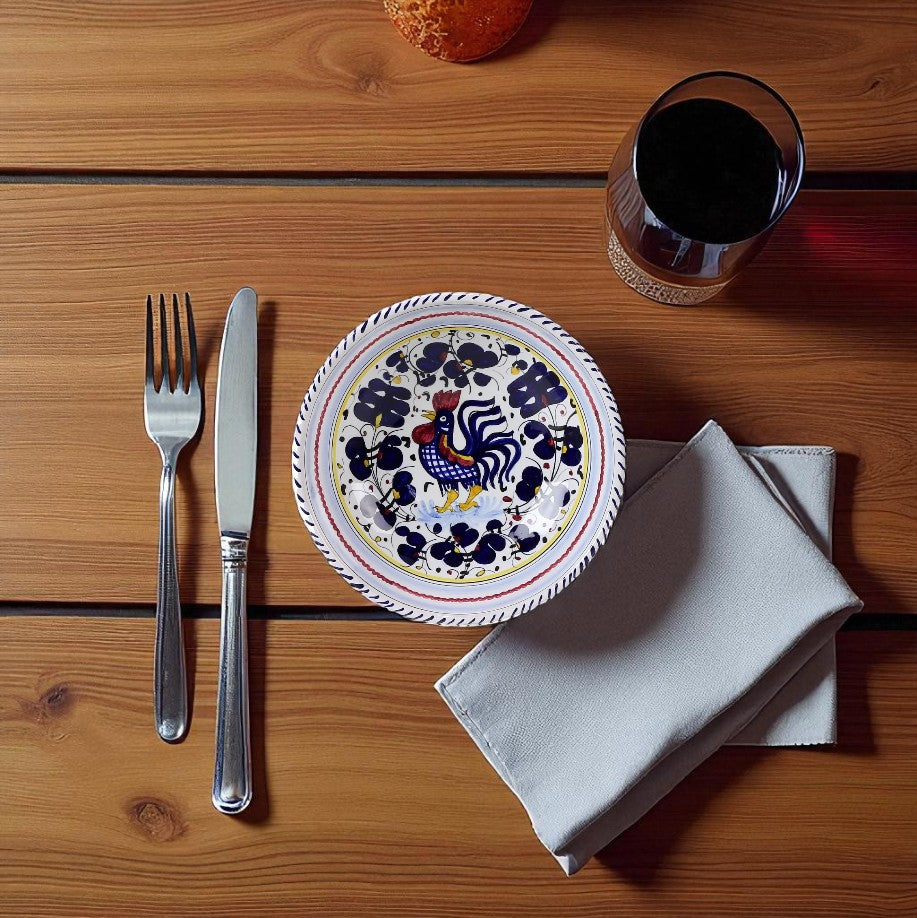 ORVIETO BLUE ROOSTER: Soup Pasta Coupe Bowl