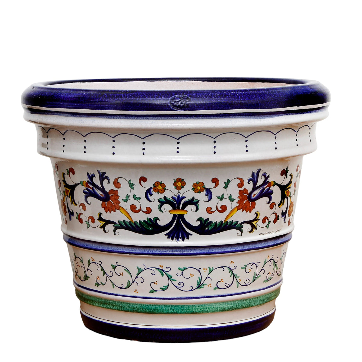 LIMONIERA PLANTER VASE: Large (20"Ø) Cachepot-Planter for plants and trees - Design RICCO DERUTA  on Pedestal Base