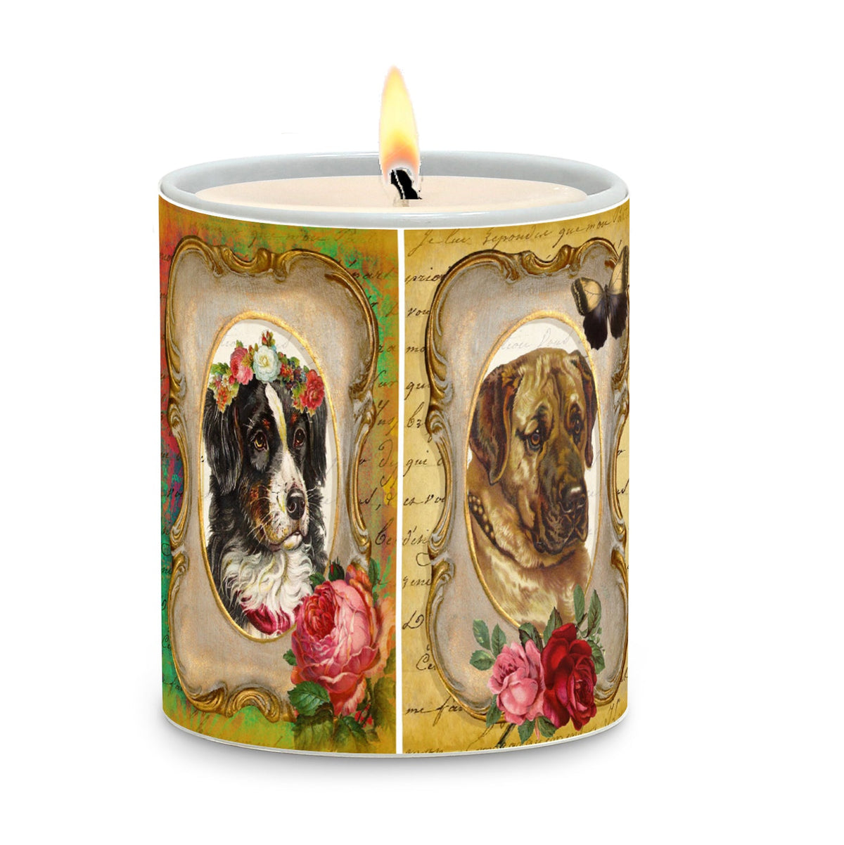 SUBLIMART: Animal &amp; Pets - Porcelain Soy Wax Candle (Design #ANP04)