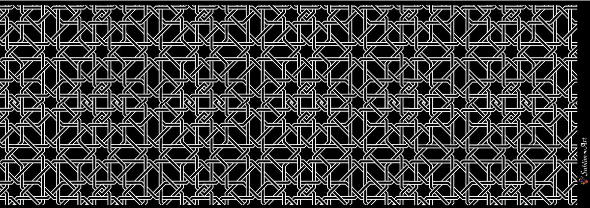 SUBLIMART: Geometric - Porcelain Soy Wax Candle (Design #GEO28)