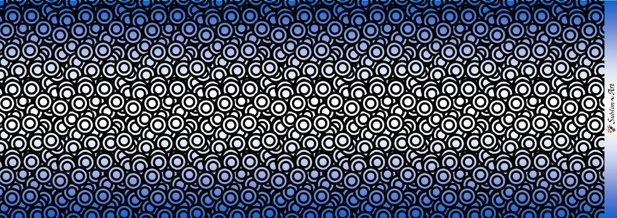 SUBLIMART: Geometric - Porcelain Soy Wax Candle (Design #GEO40)