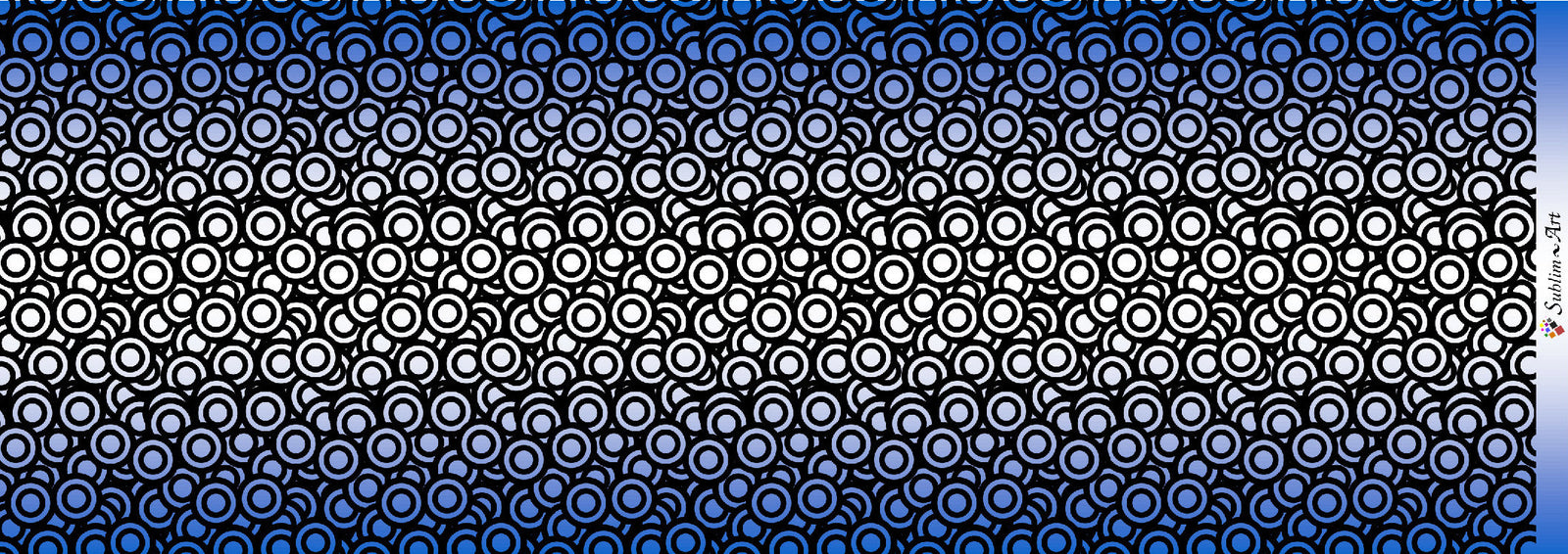 SUBLIMART: Geometric - Porcelain Soy Wax Candle (Design #GEO40)