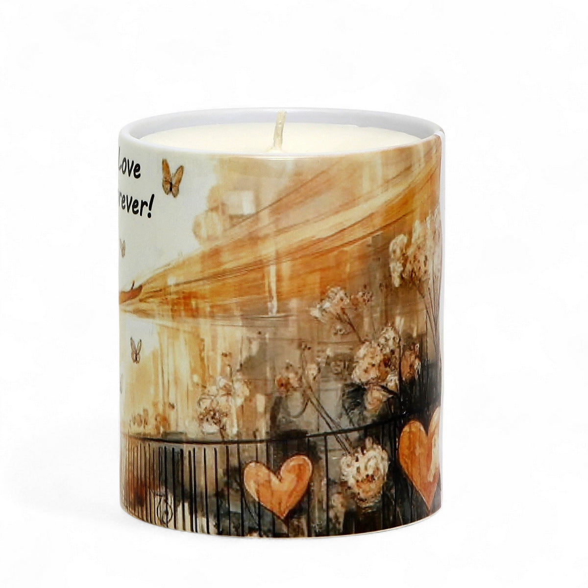 SUBLIMART: Mother's Day Candle "Mother's Love Blooms Forever!" by RC Designs