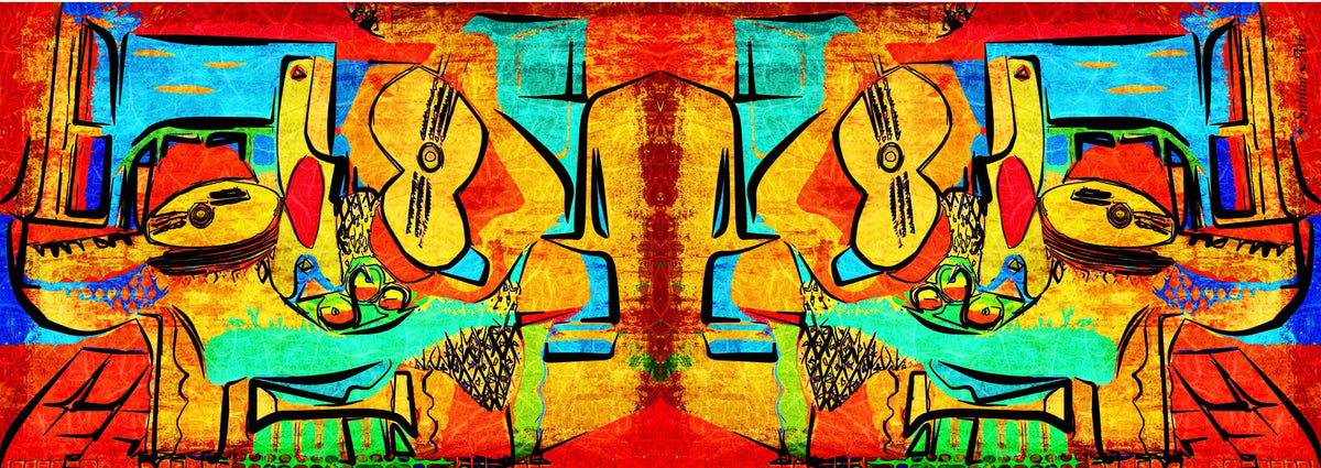 SUBLIMART: Modernism - Porcelain Soy Wax Candle (Design #PIC35)